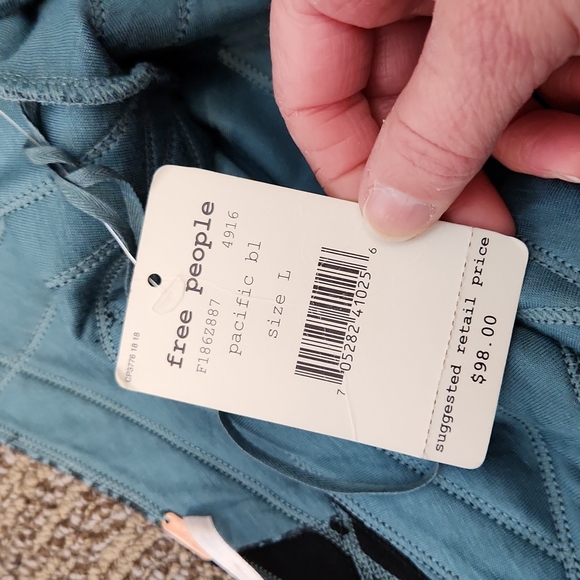 Free People Cross My Heart Dress Size Large - Picture 13 of 15